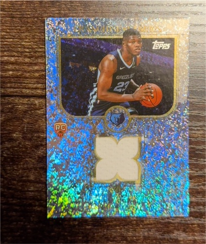 2025 Topps Franchise Fabrics #FF-J0 Johni Broome — front