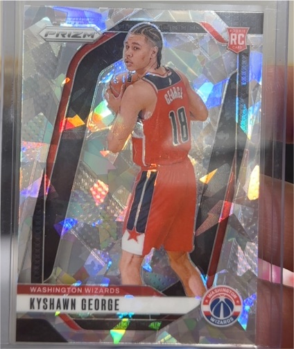 2024-25 Panini Prizm #257 Kyshawn George — front