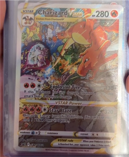 Pokémon TCG Charizard VSTAR SWSH262 Sword & Shield Black Star Promo — front