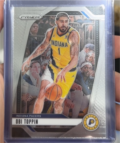 2024-25 Panini Prizm #11 Obi Toppin — front
