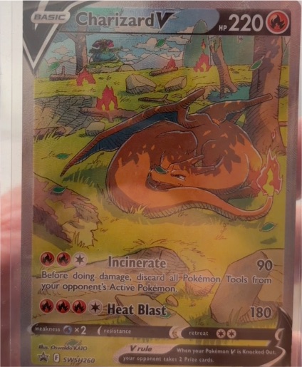 2022 Pokémon SWSH #SWSH260 Charizard V — front