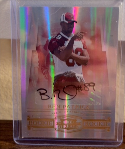 2007 Donruss Threads #234 Ben Patrick — front