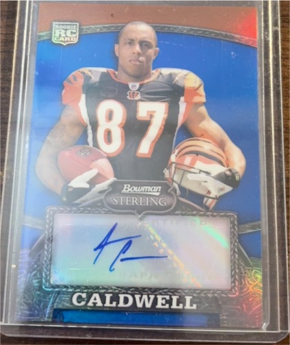 2008 Bowman Sterling #160 Andre Caldwell — front
