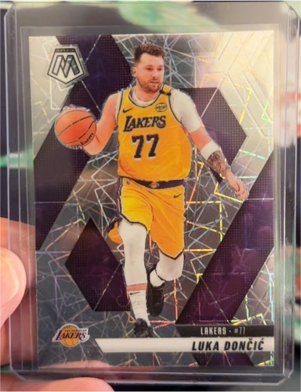 2024-25 Panini Mosaic #77 Luka Dončić — front