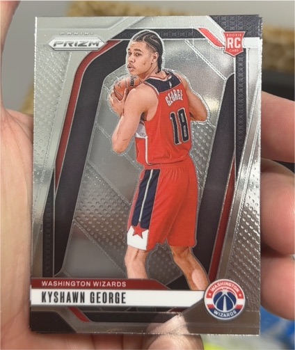 2024-25 Panini Prizm #257 Kyshawn George — front