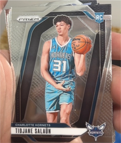 2024-25 Panini Prizm #262 Tidjane Salaun — front