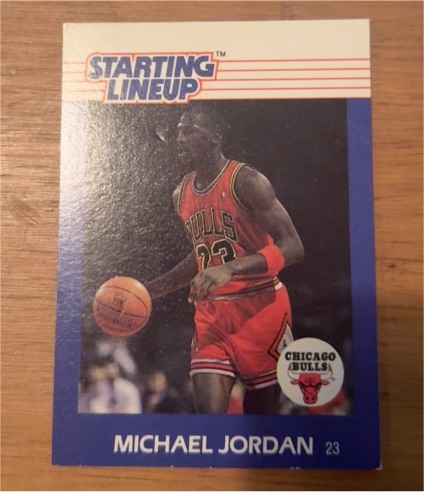 1988 Kenner Starting Lineup #23 Michael Jordan — front