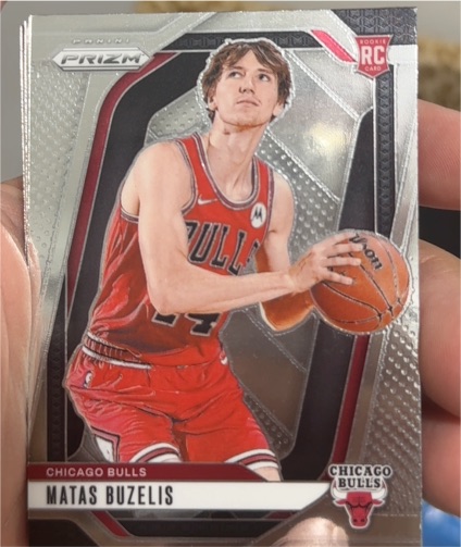 2024-25 Panini Prizm #252 Matas Buzelis — front