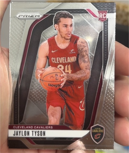 2024-25 Panini Prizm #228 Jaylon Tyson — front