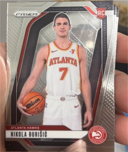 2024-25 Panini Prizm #229 Nikola Đurišić — front