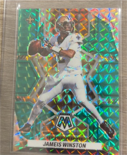 2022 Panini Mosaic #X Jameis Winston — front