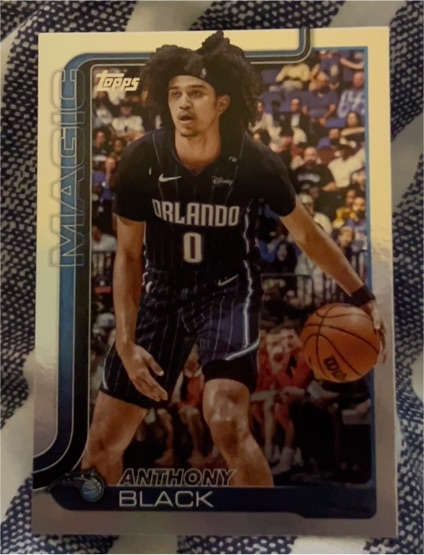 2025 Topps #89 Anthony Black — front