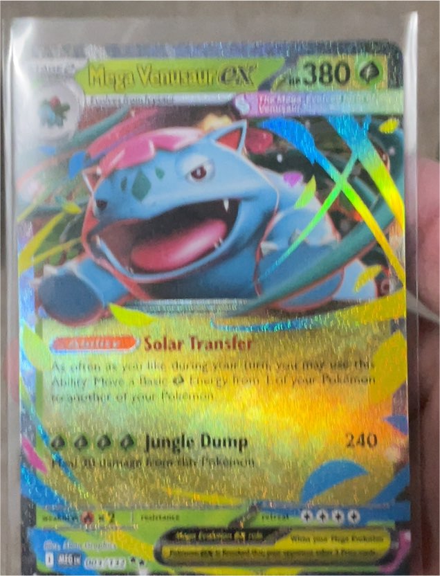 2025 Pokémon Mega Evolution #003 Mega Venusaur EX — front