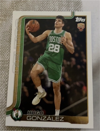 2025-26 Topps Basketball #228 Hugo Gonzalez — front