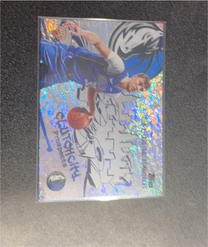 2025-26 Topps Basketball Clutch City Prospects Sand Glitter VJ Edgecombe — front