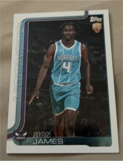 2025-26 Topps #233 Sion James — front