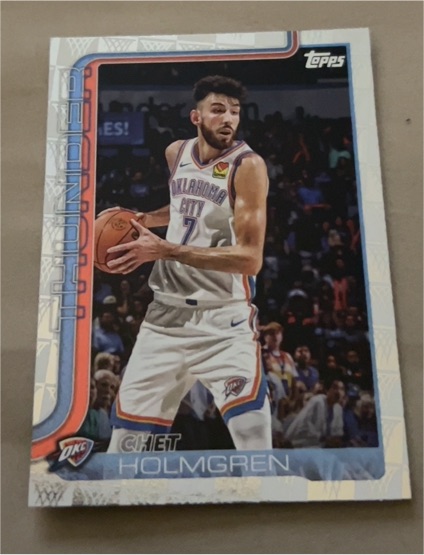2025-26 Topps #118 Chet Holmgren — front