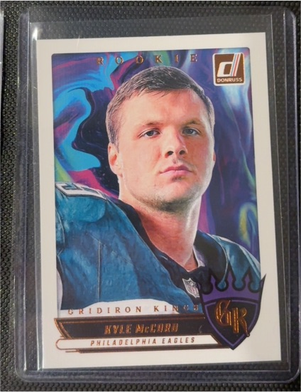 2025 Donruss #RGK-KMD Kyle McCord Rookie Gridiron Kings — front
