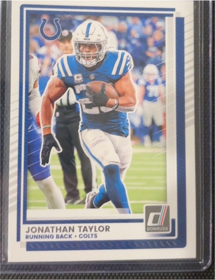 2025 Donruss #60 Jonathan Taylor — front