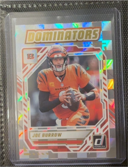 2025 Panini Donruss Dominators #DOM-JBW Joe Burrow — front
