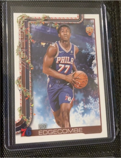 2025-26 Topps #203 VJ Edgecombe — front