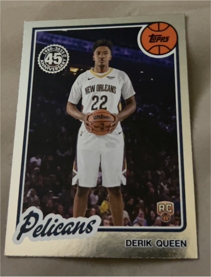 2025-26 Topps Basketball #80BK-60 Derik Queen — front