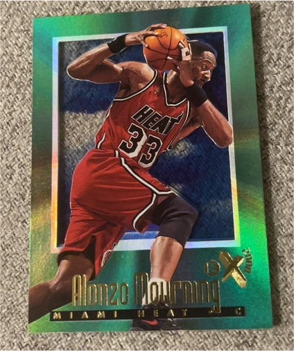 1996-97 Skybox E-X2000 #36 Alonzo Mourning — front