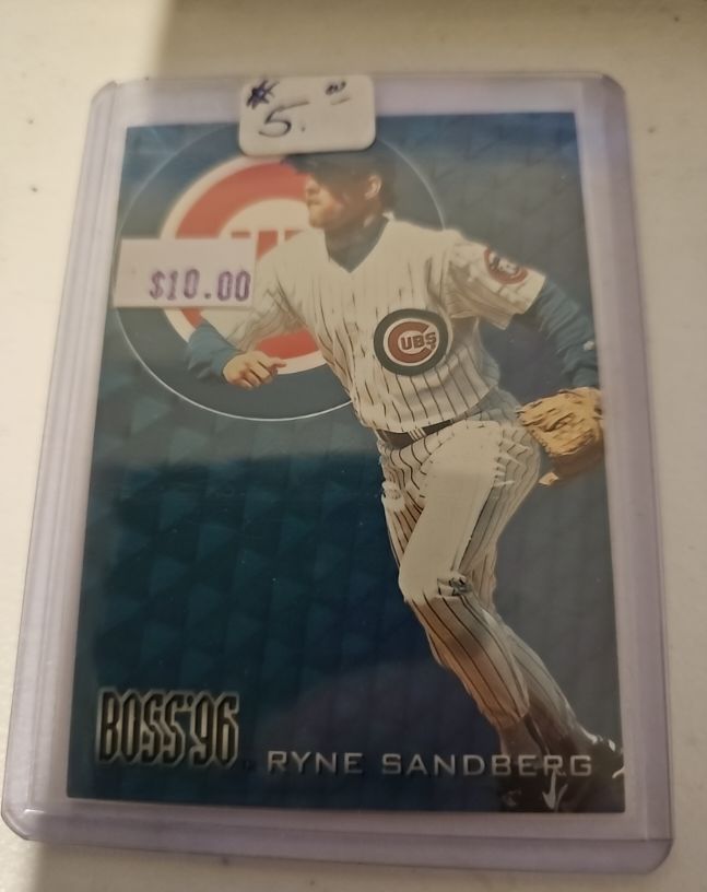 1996 Circa Boss #BOSS96 Ryne Sandberg — front