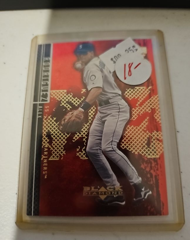 2000 Upper Deck Black Diamond Rookie Edition #16 Alex Rodriguez — front