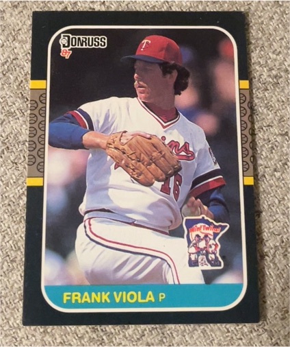 1987 Donruss #196 Frank Viola — front