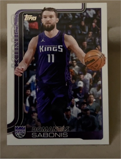 2025-26 Topps #167 Domantas Sabonis — front