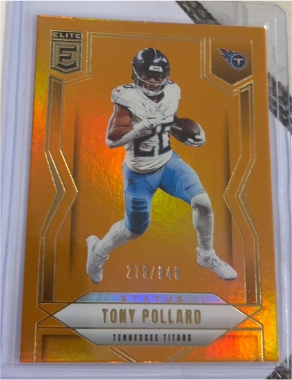 2025 Panini Donruss Elite #21 Tony Pollard — front