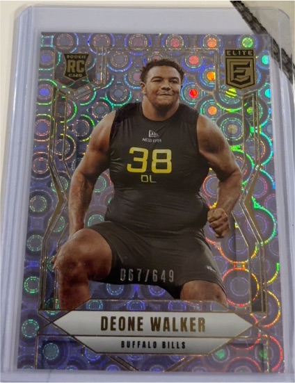 2025 Panini Donruss Elite #195 Deone Walker — front