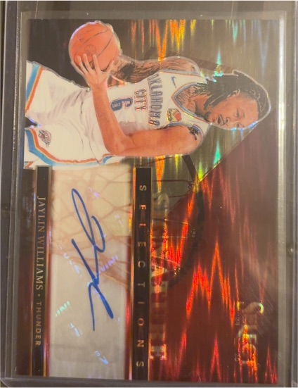 2024-25 Panini Select Signature Selections Jaylin Williams — front