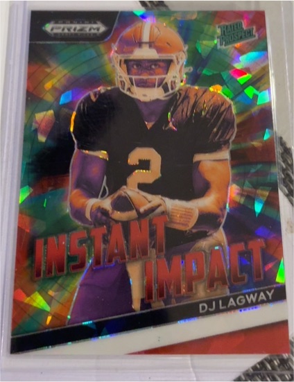 2024 Panini Prizm Draft Picks Instant Impact #II-DLY DJ Lagway — front