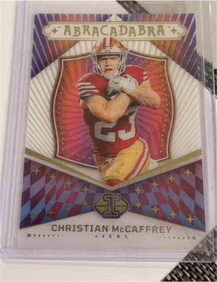 2024 Panini Illusions #9 Christian McCaffrey Abracadabra — front
