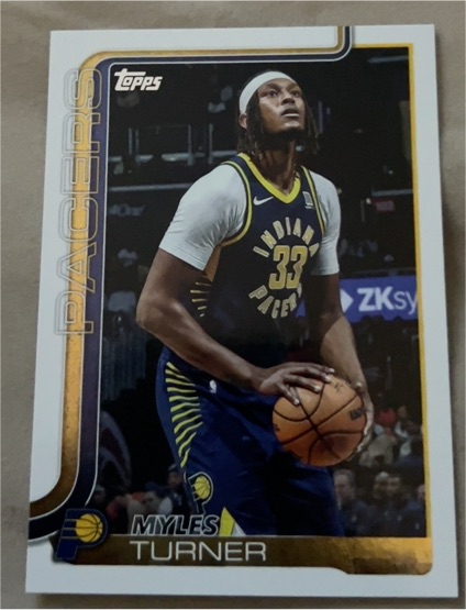 2025-26 Topps #49 Myles Turner — front