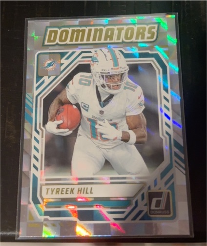 2025 Panini Donruss Dominators #DOM-THL Tyreek Hill — front
