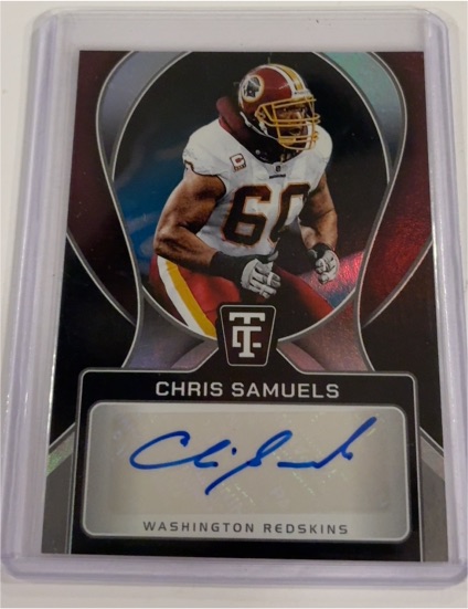 2024 Panini Totally Certified Signatures #Chris Samuels — front