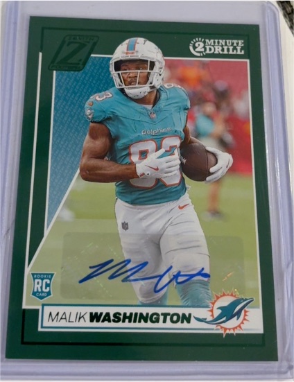 2024 Panini Zenith #172 Malik Washington — front