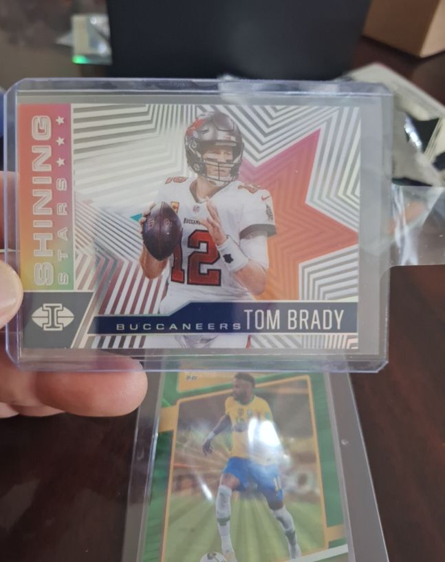 2021 Panini Illusions Shining Stars #SS-10 Tom Brady — front