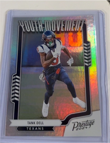 2024 Panini Prestige #YM-TDL Tank Dell Youth Movement — front