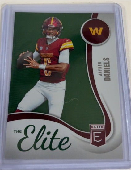 2025 Donruss Elite #5 Jayden Daniels The Elite — front