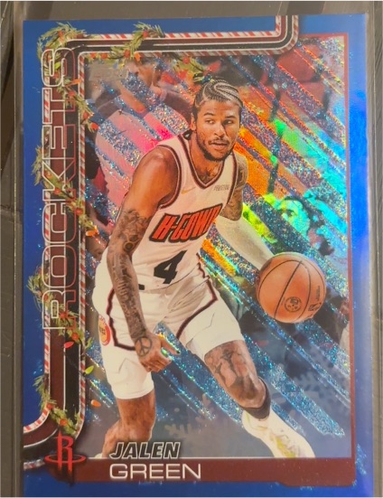 2025-26 Topps Holiday #H140 Jalen Green — front