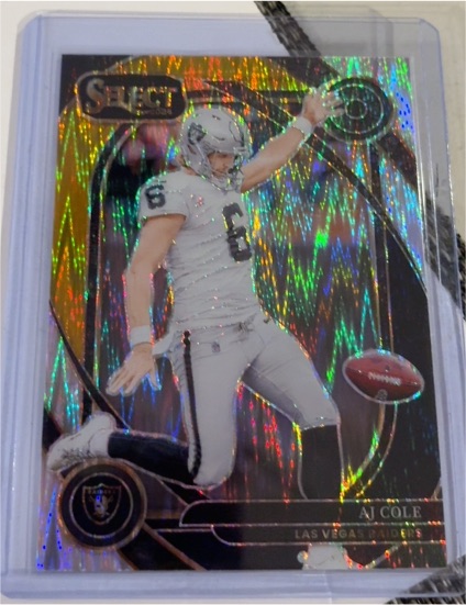 2024 Panini Select Club Level #203 AJ Cole — front