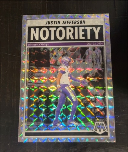 2025 Panini Mosaic #6 Justin Jefferson — front