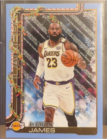 2025-26 Topps Holiday #H119 LeBron James — front