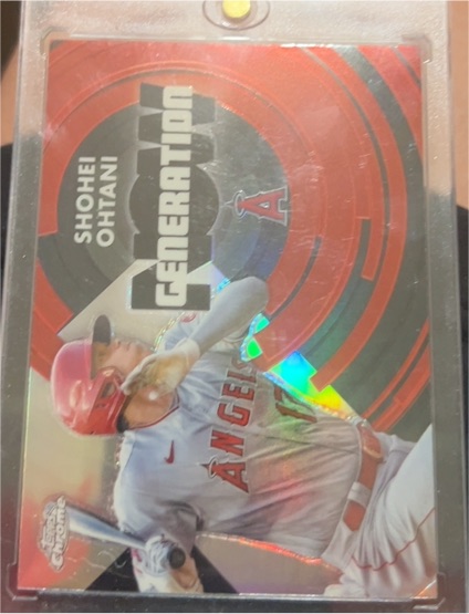 2022 Topps Chrome Update #GNC-5 Shohei Ohtani Generation Now — front