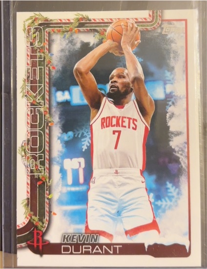 2025-26 Topps Holiday #H125 Kevin Durant — front
