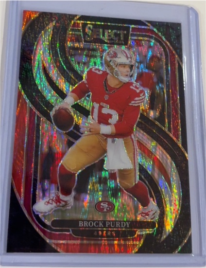 2024 Panini Select Premier Level #124 Brock Purdy — front